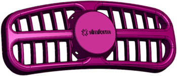 Purple ATV grill model.